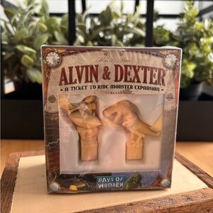 *Rare* TICKET TO RIDE Alvin & Dexter Monster Expansion (New)
